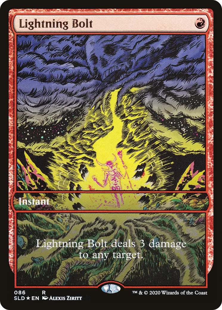 Lightning Bolt — Secret Lair Drop — Magic: The Gathering