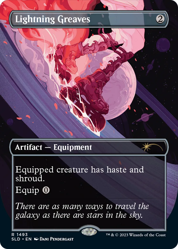 Lightning Greaves — Secret Lair Drop — Magic: The Gathering