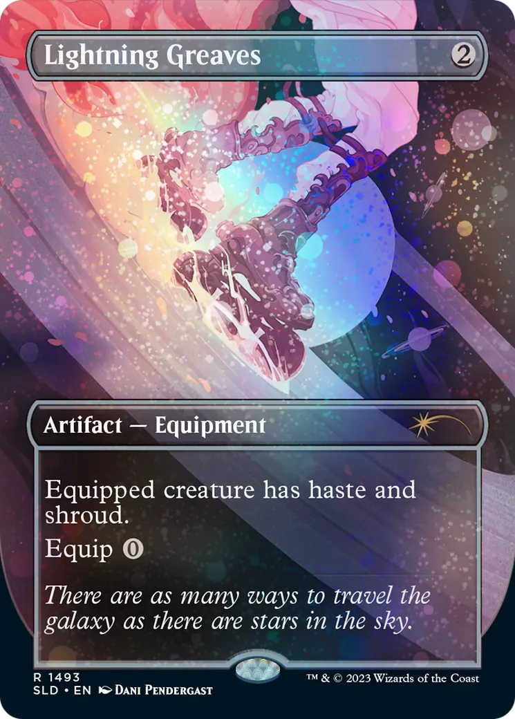 Lightning Greaves — Secret Lair Drop — Magic: The Gathering