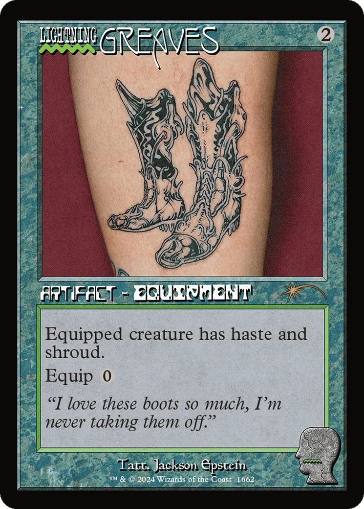 Lightning Greaves — Secret Lair Drop — Magic: The Gathering