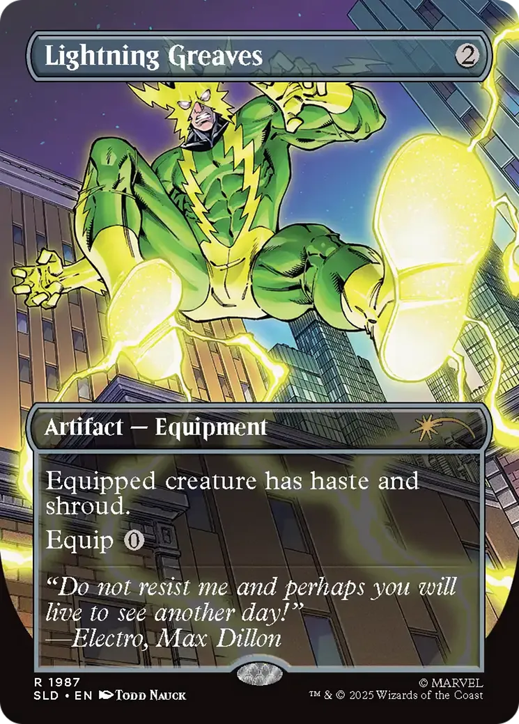 Lightning Greaves