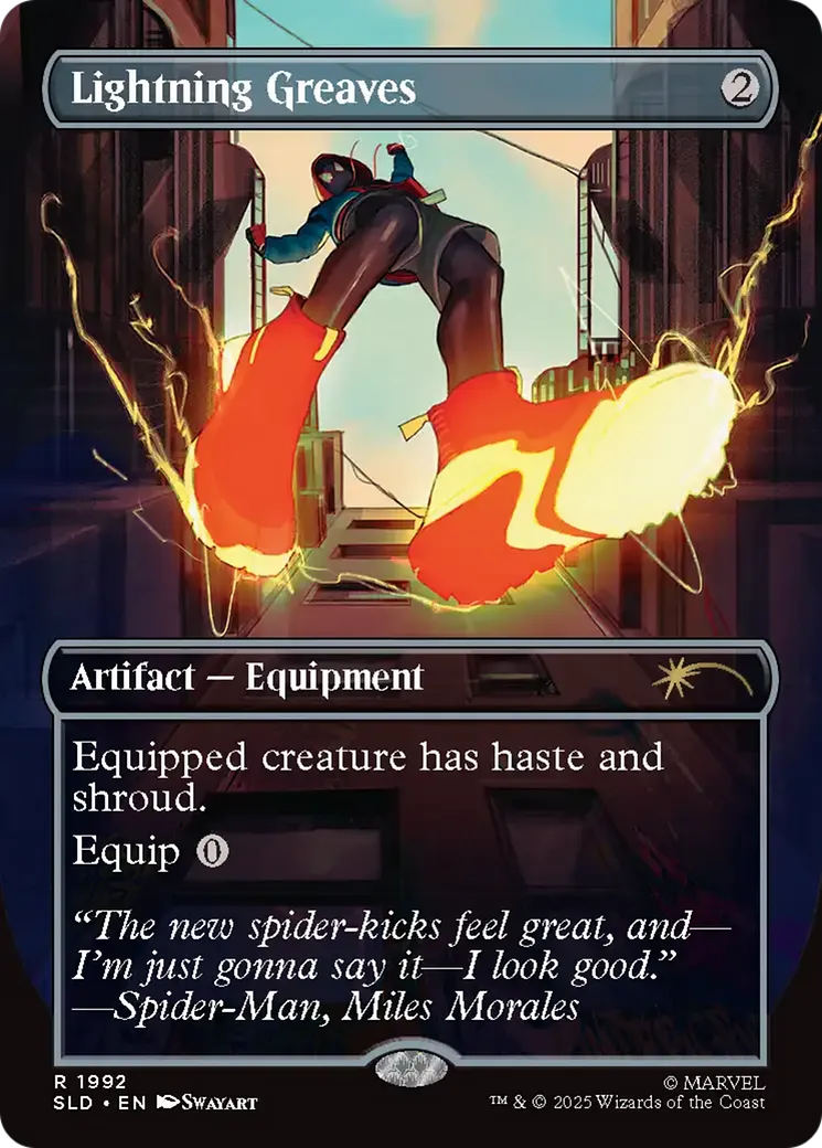 Lightning Greaves — Secret Lair Drop — Magic: The Gathering