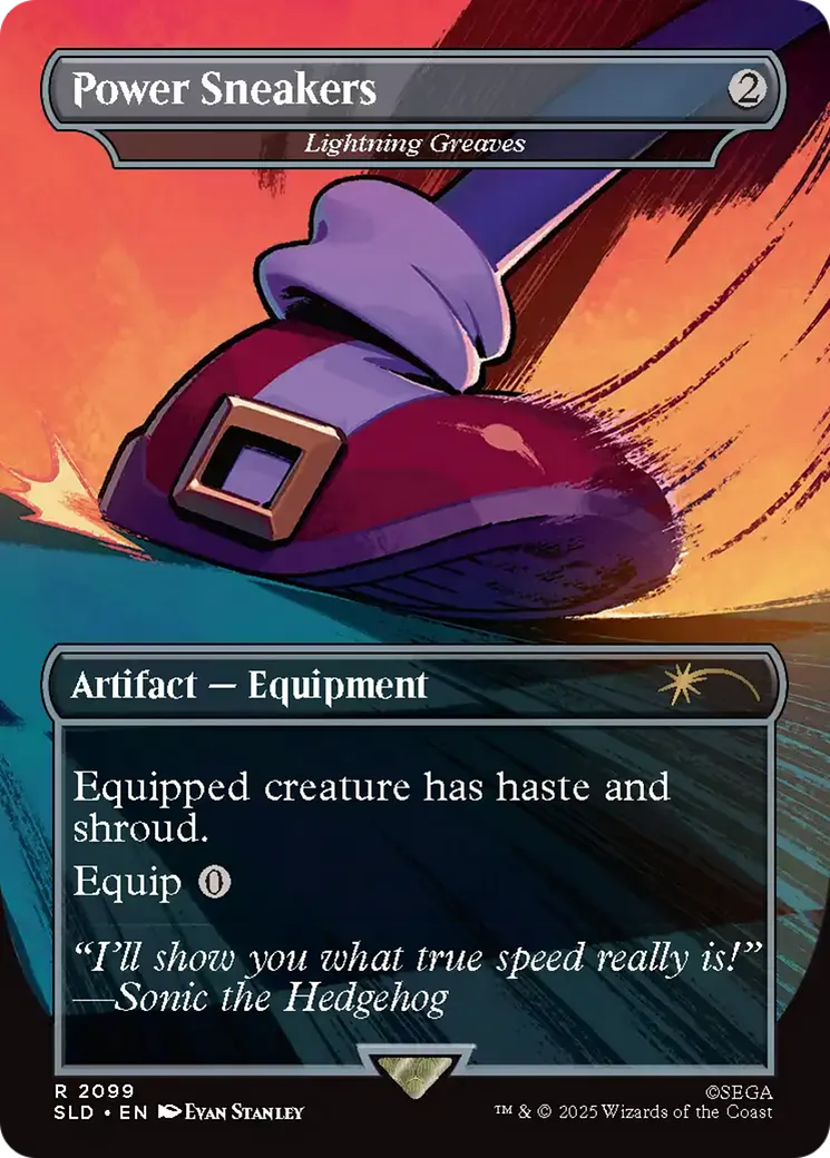 Lightning Greaves — Secret Lair Drop — Magic: The Gathering