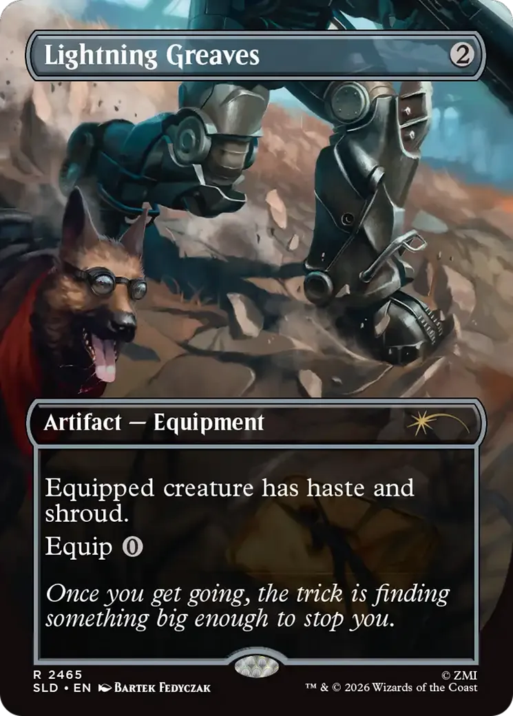Jambières d'éclair — Secret Lair Drop — Magic: The Gathering