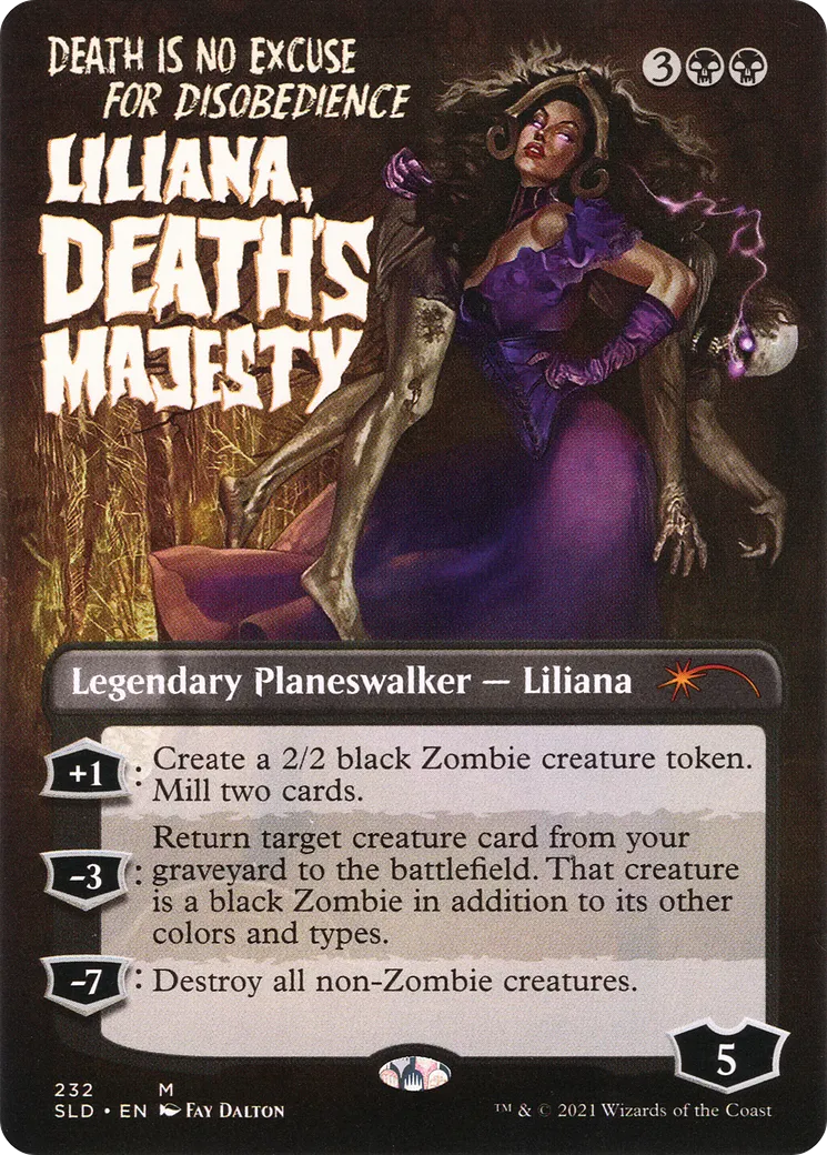 Liliana, Death's Majesty — Secret Lair Drop — Magic: The Gathering