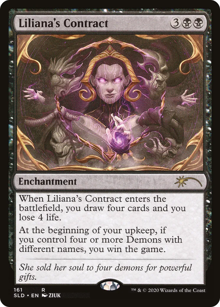 Liliana's Contract — Secret Lair Drop — Magic: The Gathering