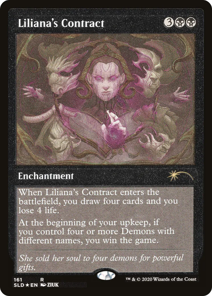 Liliana's Contract — Secret Lair Drop — Magic: The Gathering