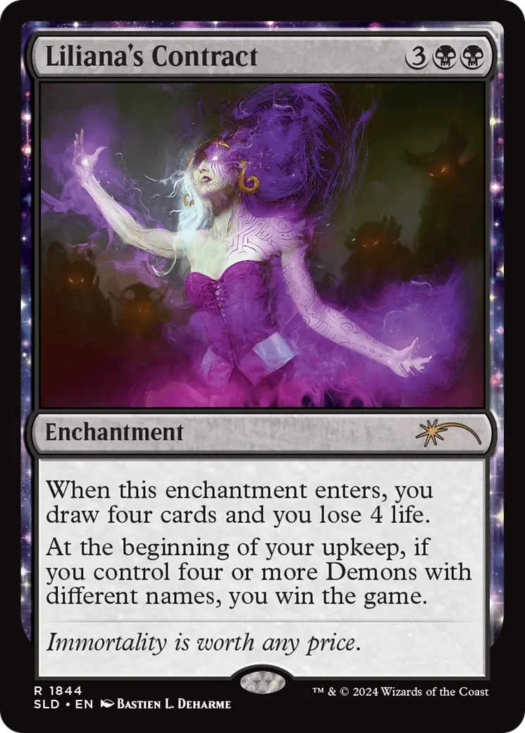 Liliana's Contract — Secret Lair Drop — Magic: The Gathering