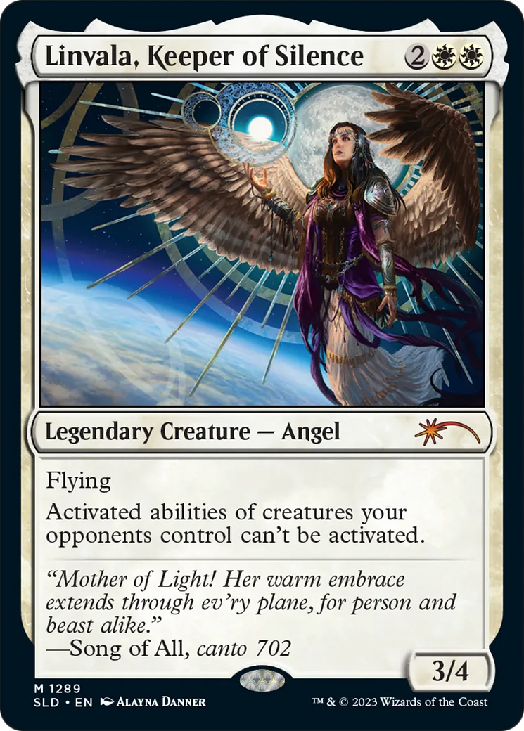 Linvala, Keeper of Silence — Secret Lair Drop — Magic: The Gathering