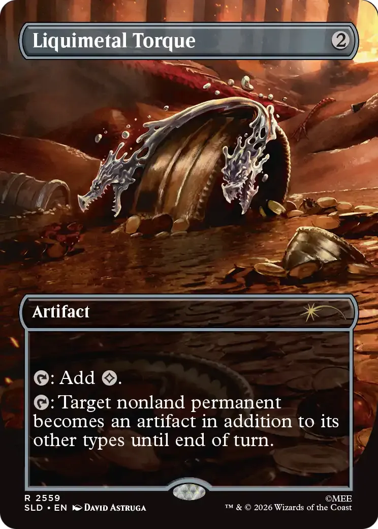 Liquimetal Torque — Secret Lair Drop — Magic: The Gathering