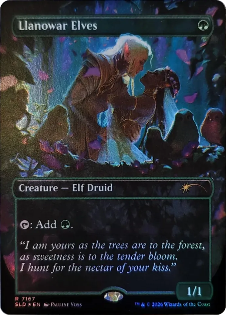 Llanowar Elves — Secret Lair Drop — Magic: The Gathering