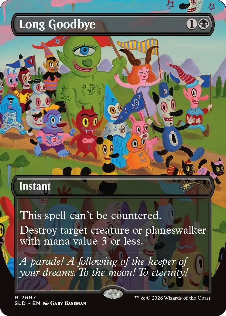 Long Goodbye — Secret Lair Drop — Magic: The Gathering