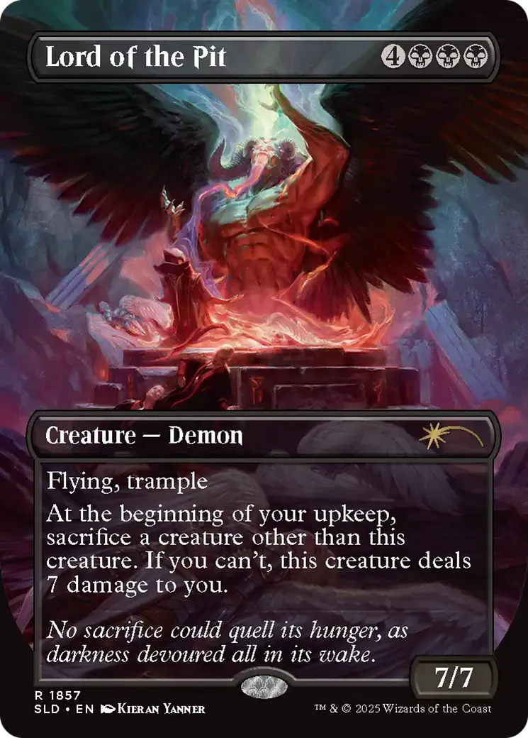 Lord of the Pit — Secret Lair Drop — Magic: The Gathering