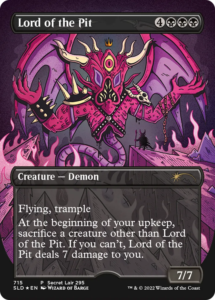Lord of the Pit — Secret Lair Drop — Magic: The Gathering