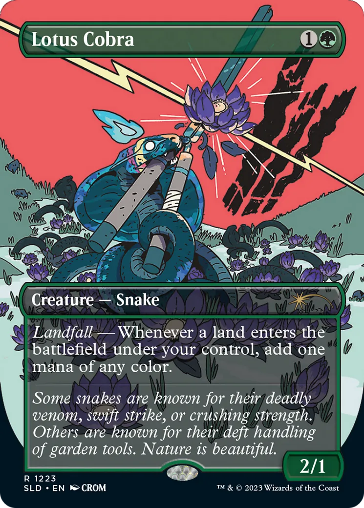 Lotus Cobra — Secret Lair Drop — Magic: The Gathering