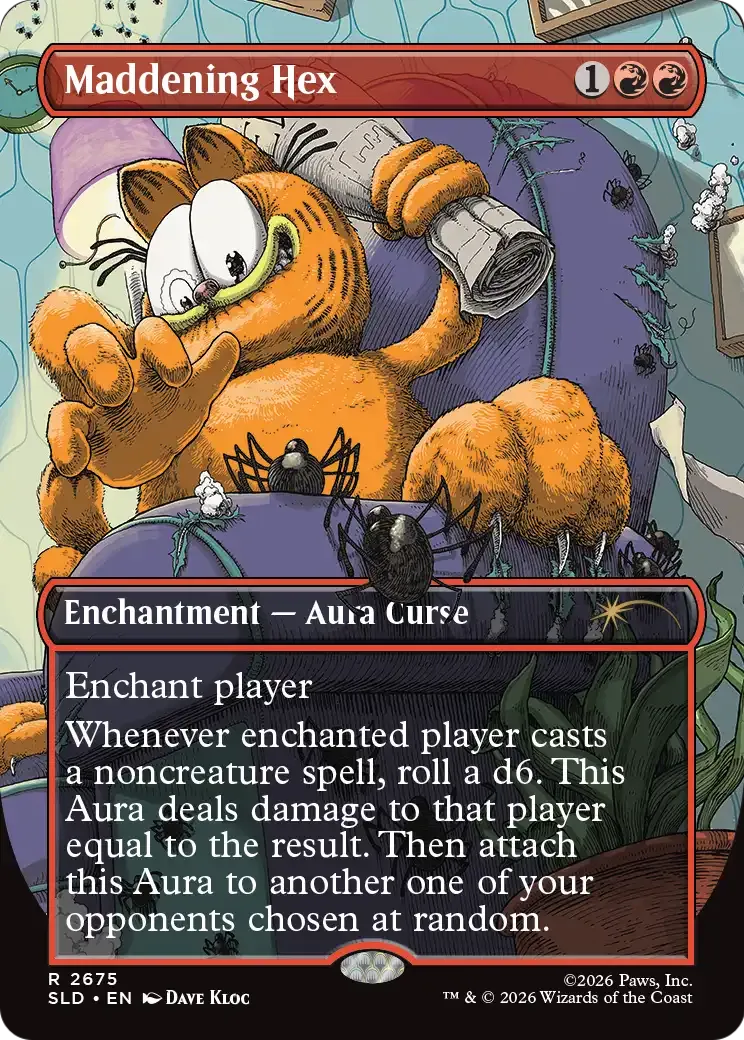 Maléfice accablant — Secret Lair Drop — Magic: The Gathering