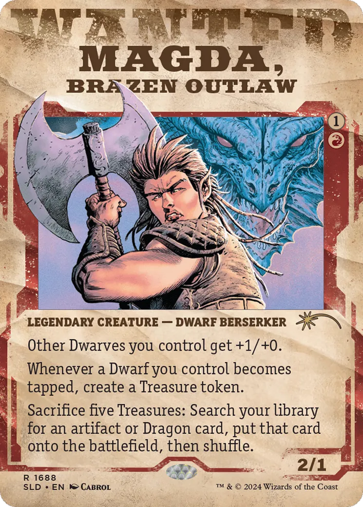 Magda, Brazen Outlaw — Secret Lair Drop — Magic: The Gathering