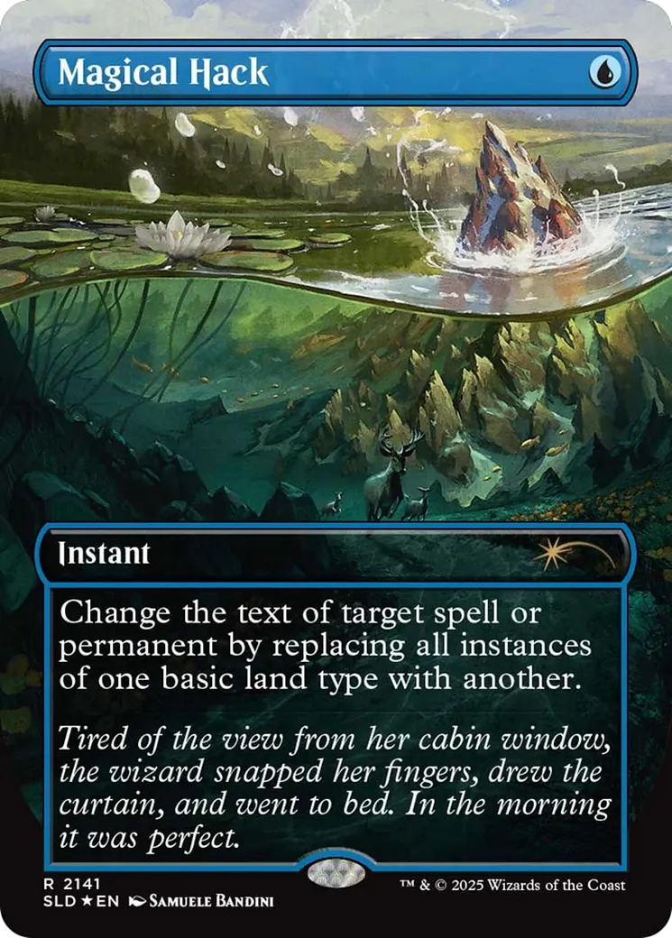 Rature magique — Secret Lair Drop — Magic: The Gathering