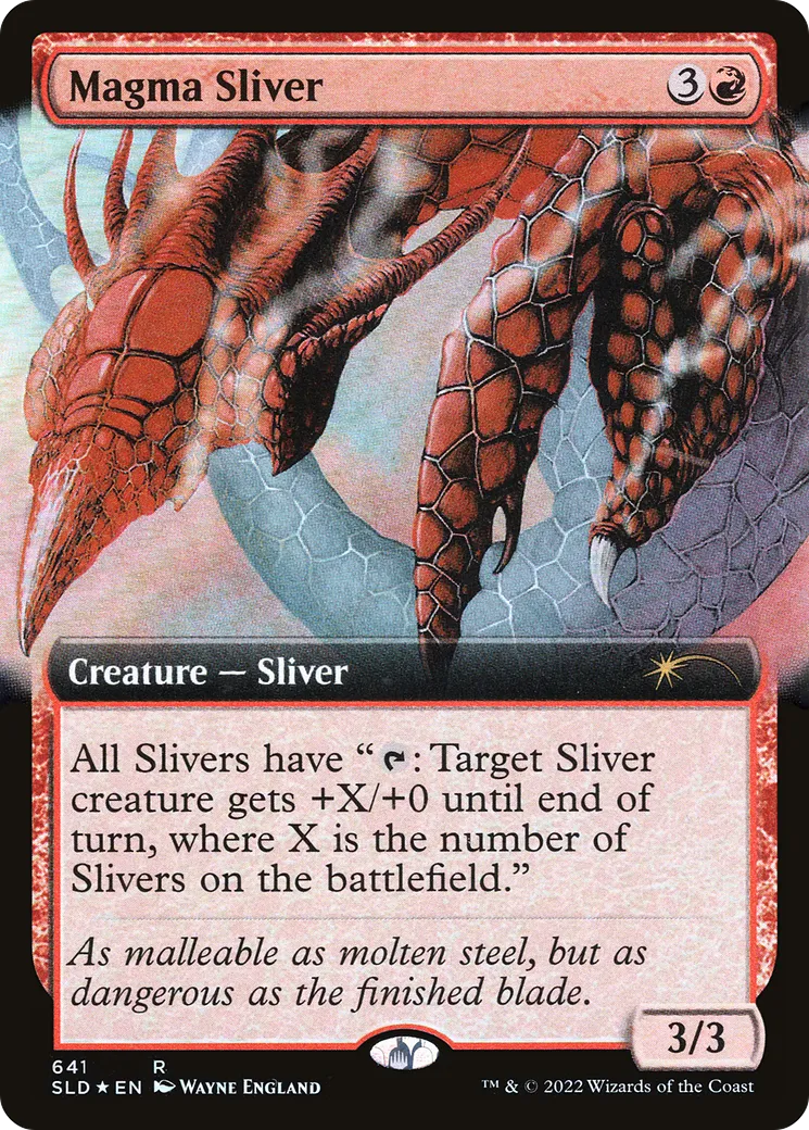Magma Sliver — Secret Lair Drop — Magic: The Gathering