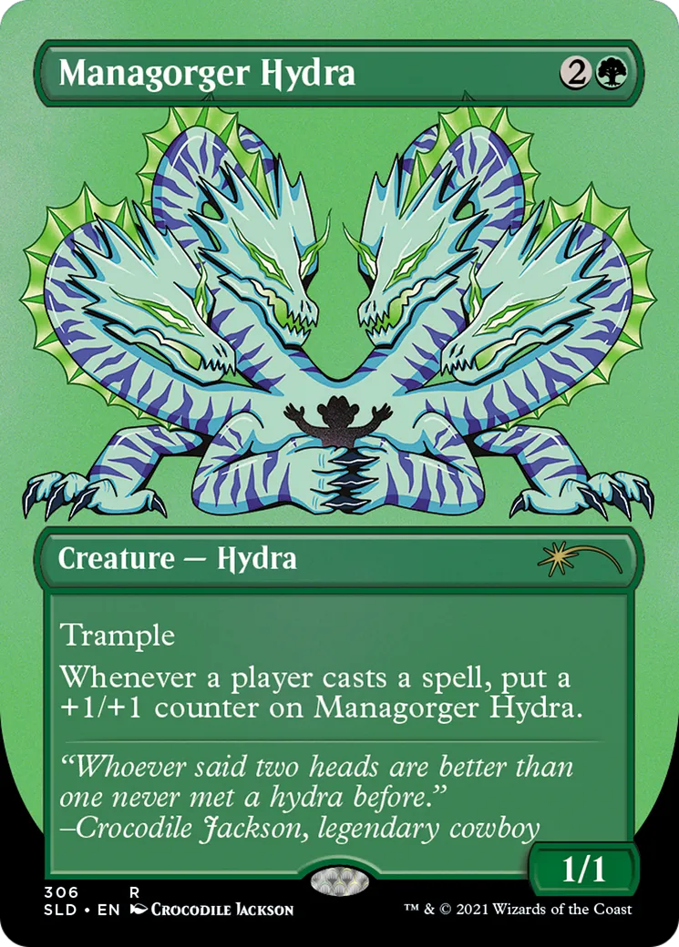Managorger Hydra — Secret Lair Drop — Magic: The Gathering