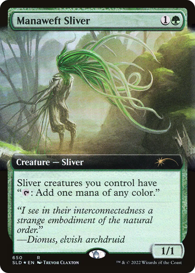 Manaweft Sliver — Secret Lair Drop — Magic: The Gathering