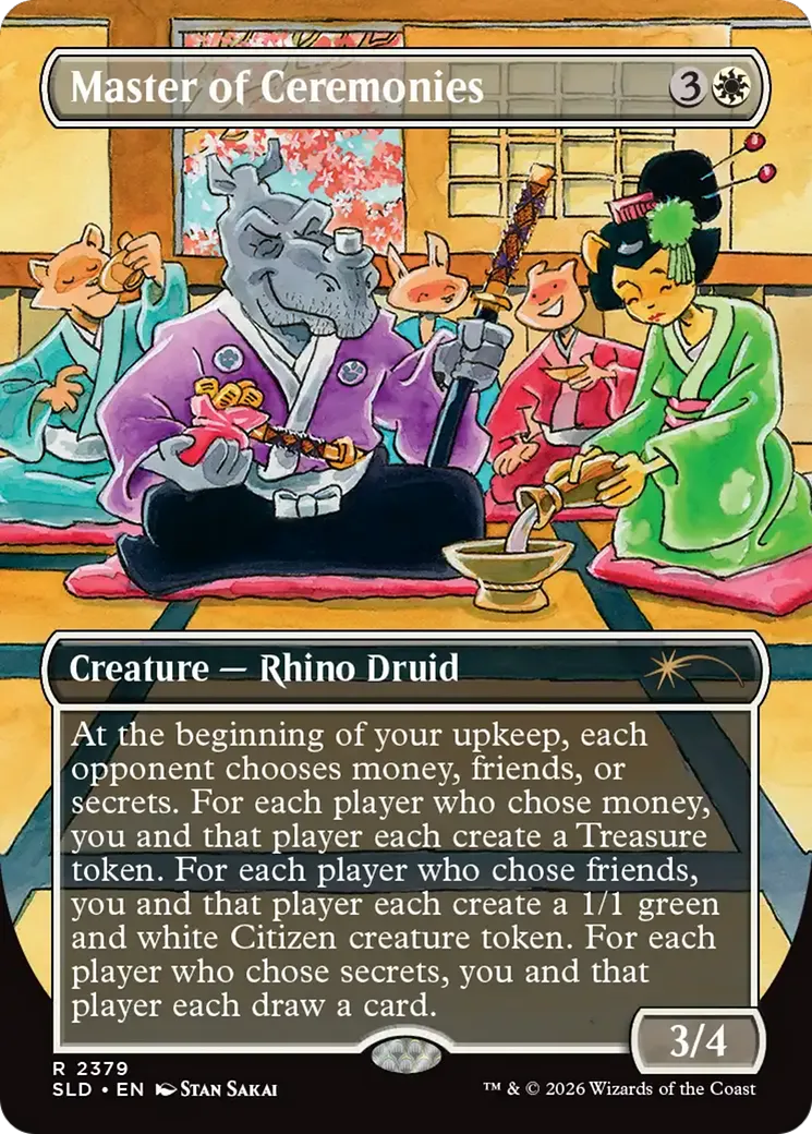 Master of Ceremonies — Secret Lair Drop — Magic: The Gathering