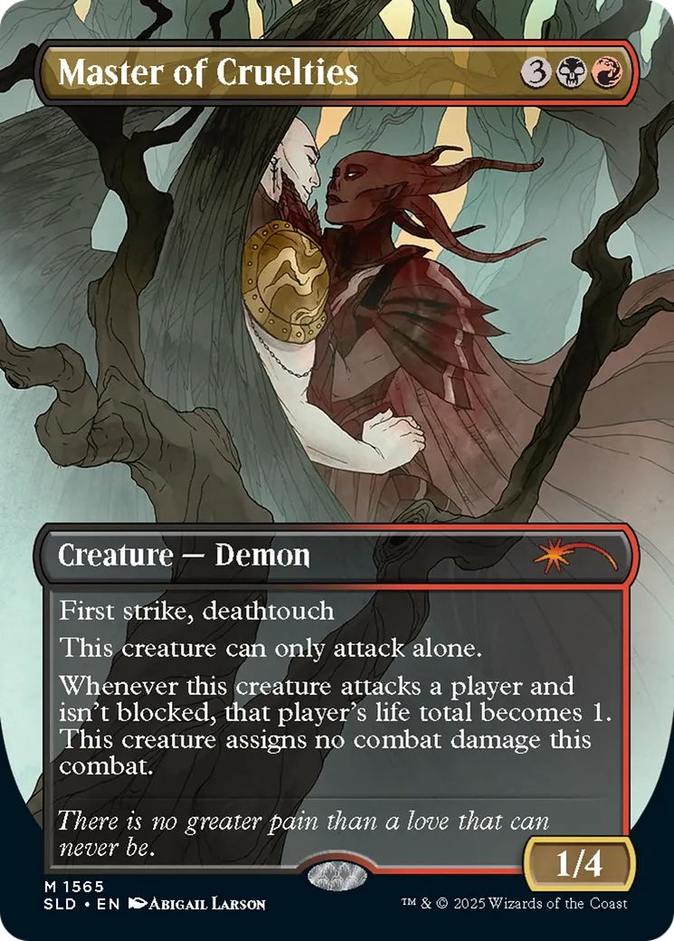 Master of Cruelties — Secret Lair Drop — Magic: The Gathering
