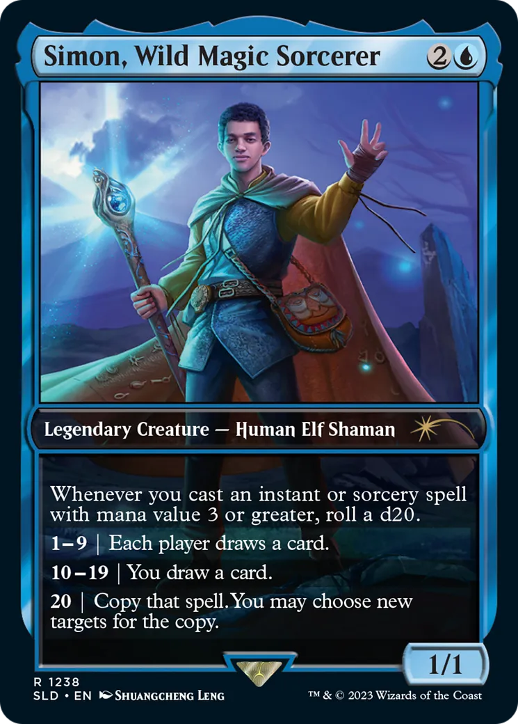 Mathise, Surge Channeler from Secret Lair Drop - Magic: The Gathering