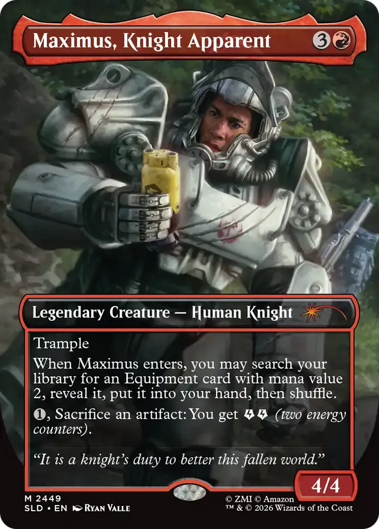 Maximus, Knight Apparent — Secret Lair Drop — Magic: The Gathering