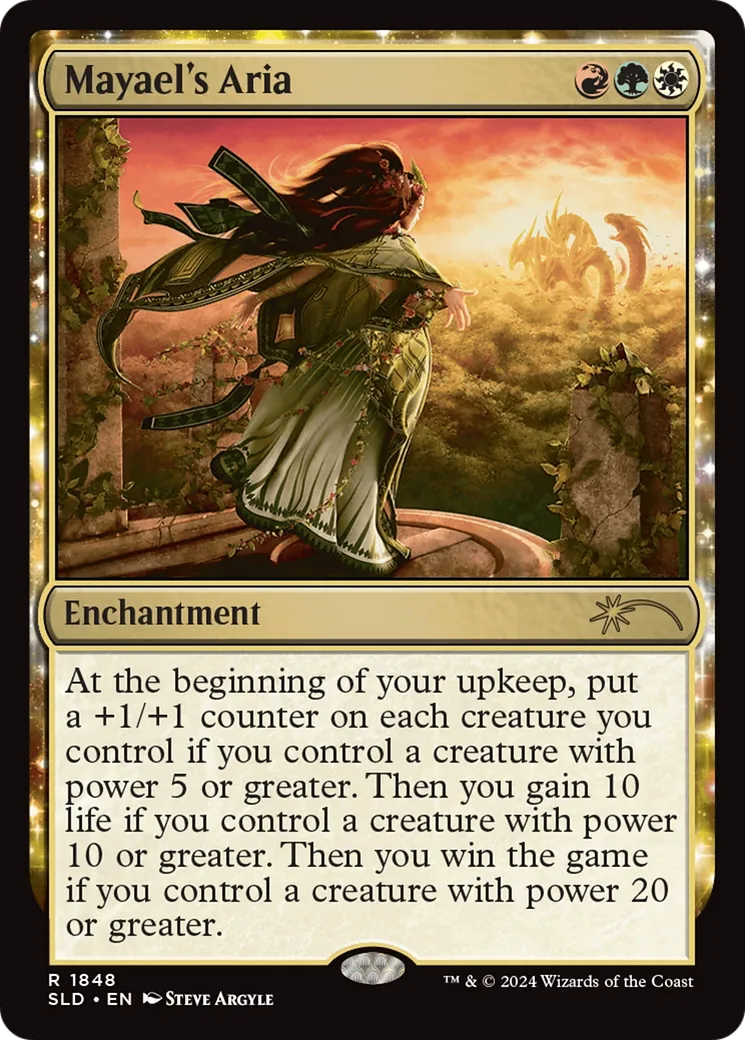 Mayael's Aria — Secret Lair Drop — Magic: The Gathering
