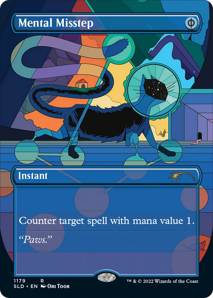 Mental Misstep — Secret Lair Drop — Magic: The Gathering