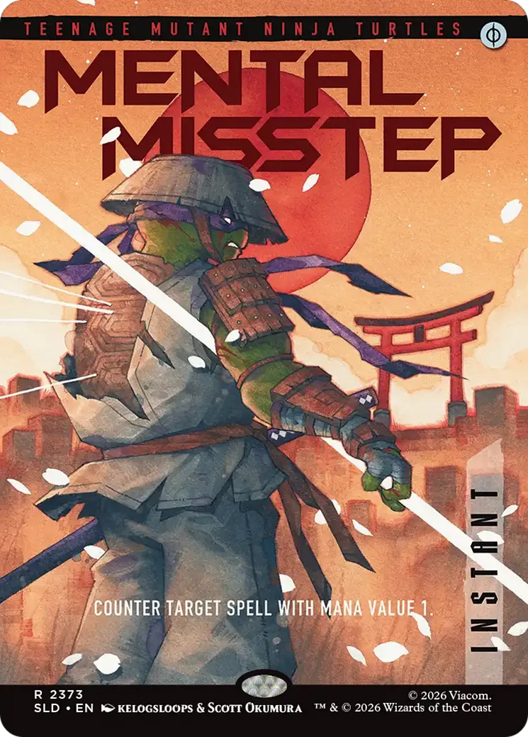Mental Misstep — Secret Lair Drop — Magic: The Gathering