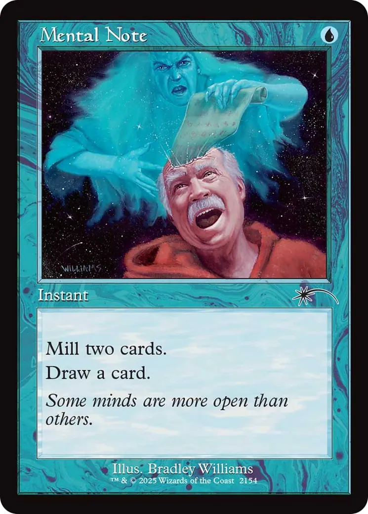 Note mentale — Secret Lair Drop — Magic: The Gathering