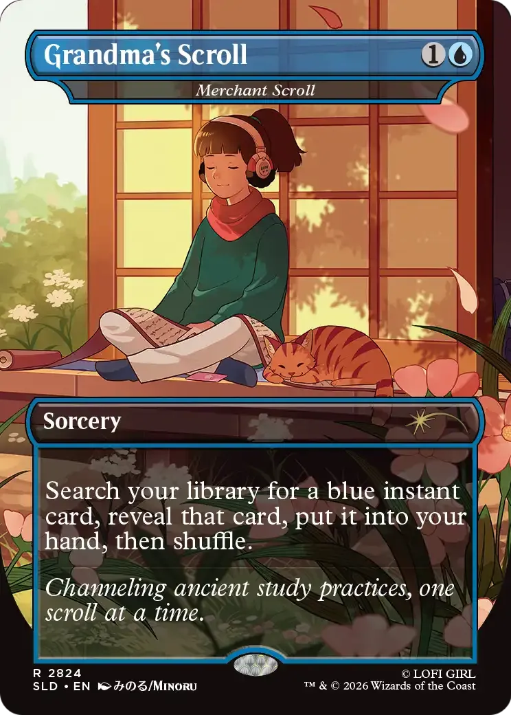 Merchant Scroll — Secret Lair Drop — Magic: The Gathering