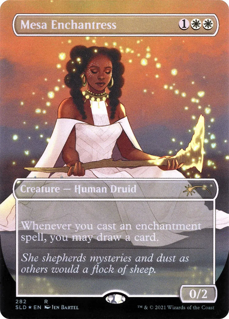 Mesa Enchantress — Secret Lair Drop — Magic: The Gathering