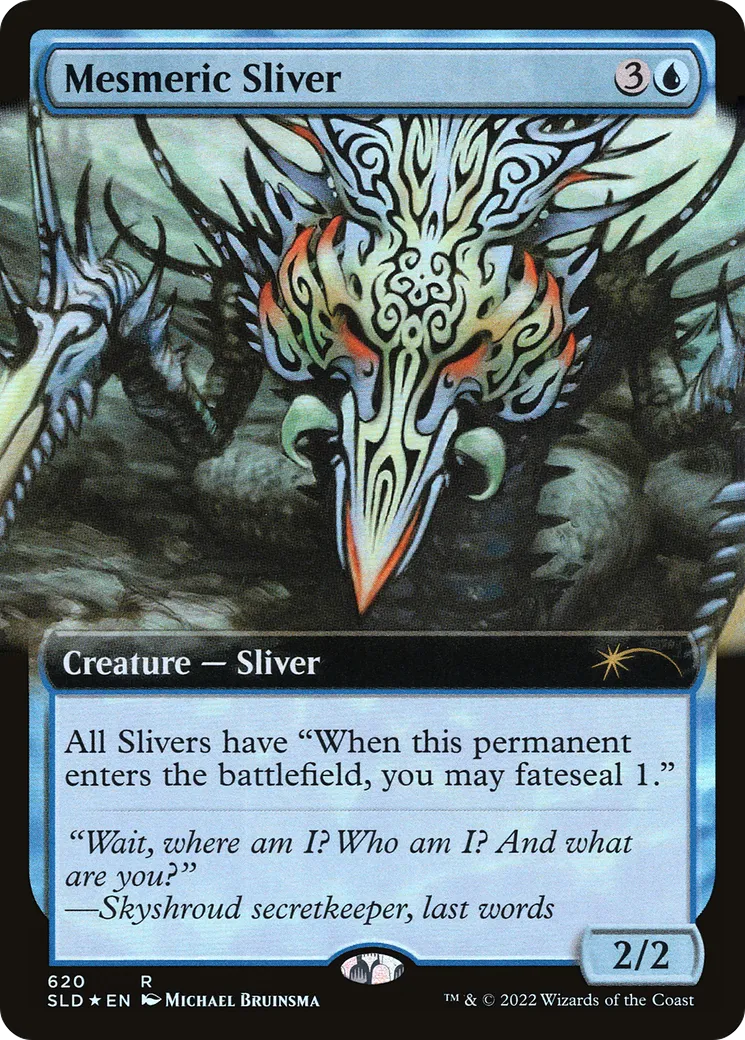 Mesmeric Sliver — Secret Lair Drop — Magic: The Gathering