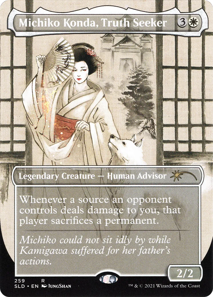 Michiko Konda, Truth Seeker — Secret Lair Drop — Magic: The Gathering