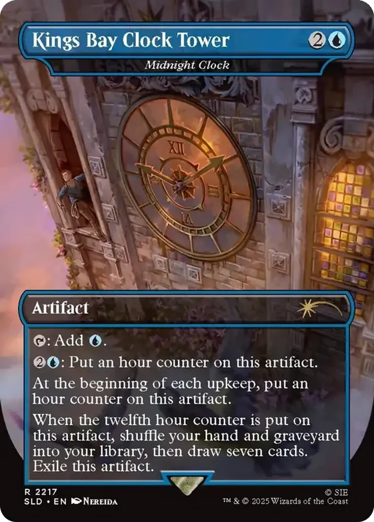 Midnight Clock — Secret Lair Drop — Magic: The Gathering