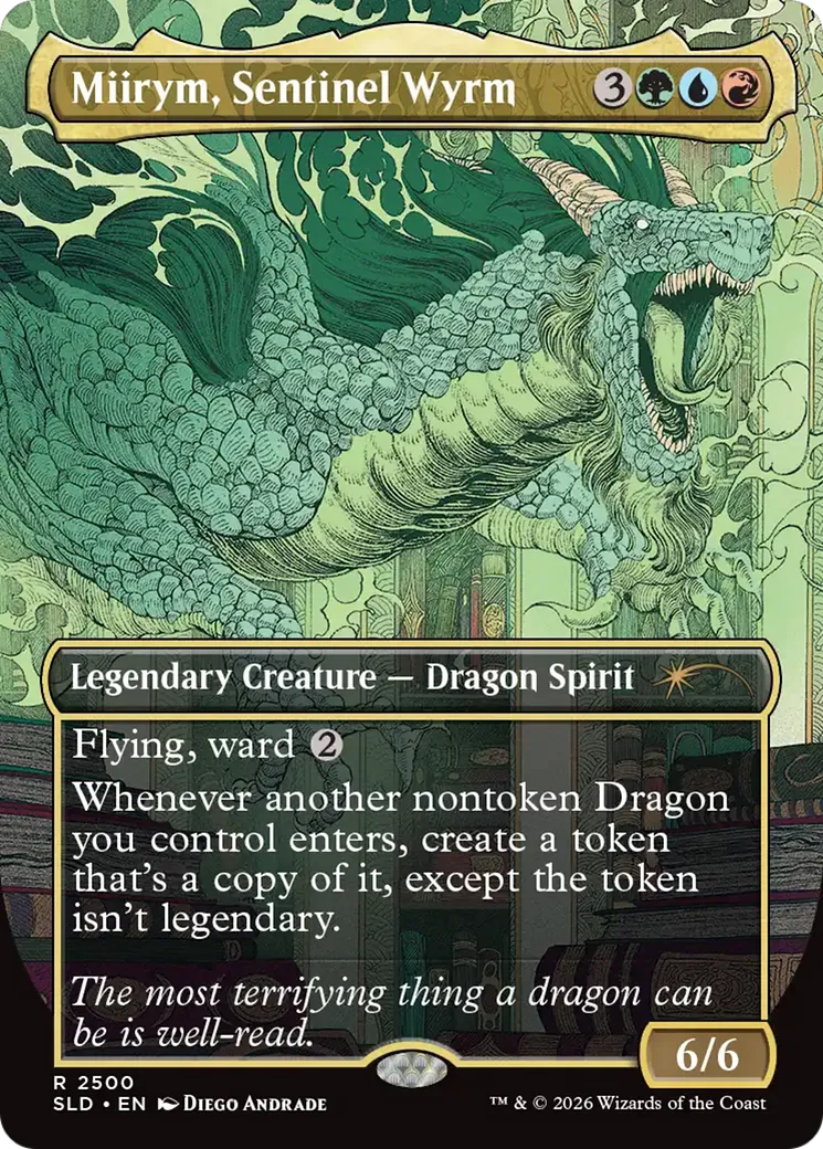 Miirym, dragon sentinelle — Secret Lair Drop — Magic: The Gathering