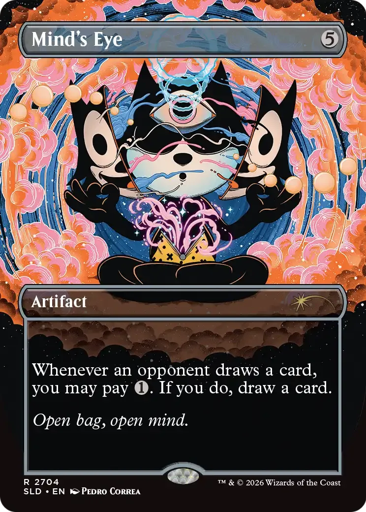 Mind's Eye — Secret Lair Drop — Magic: The Gathering