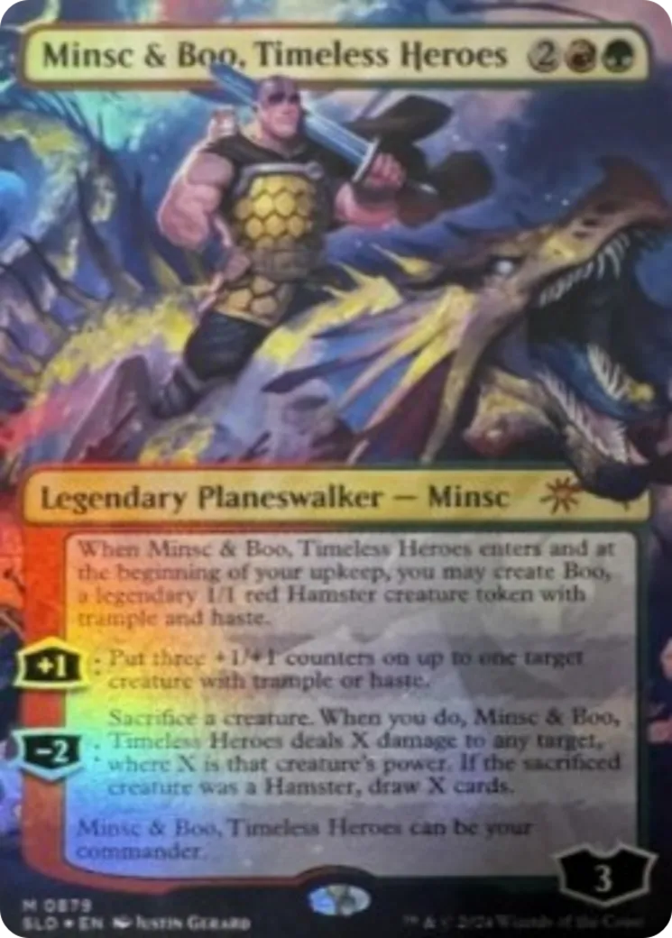 Minsc & Boo, Timeless Heroes — Secret Lair Drop — Magic: The Gathering