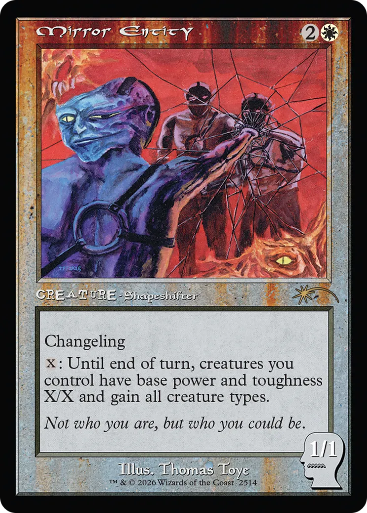 Mirror Entity — Secret Lair Drop — Magic: The Gathering