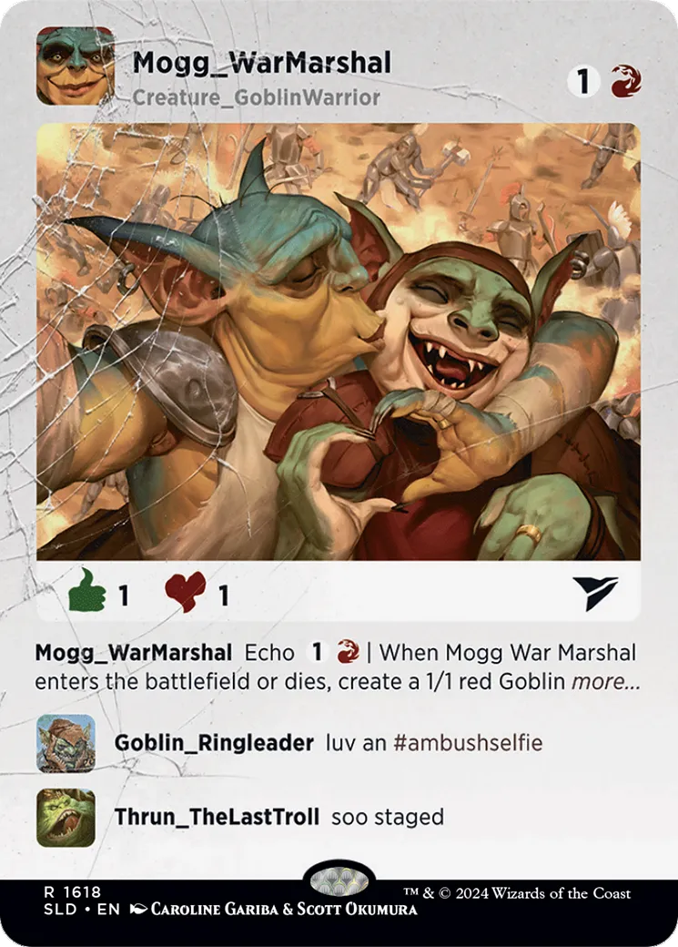 Maréchal de guerre mogg — Secret Lair Drop — Magic: The Gathering