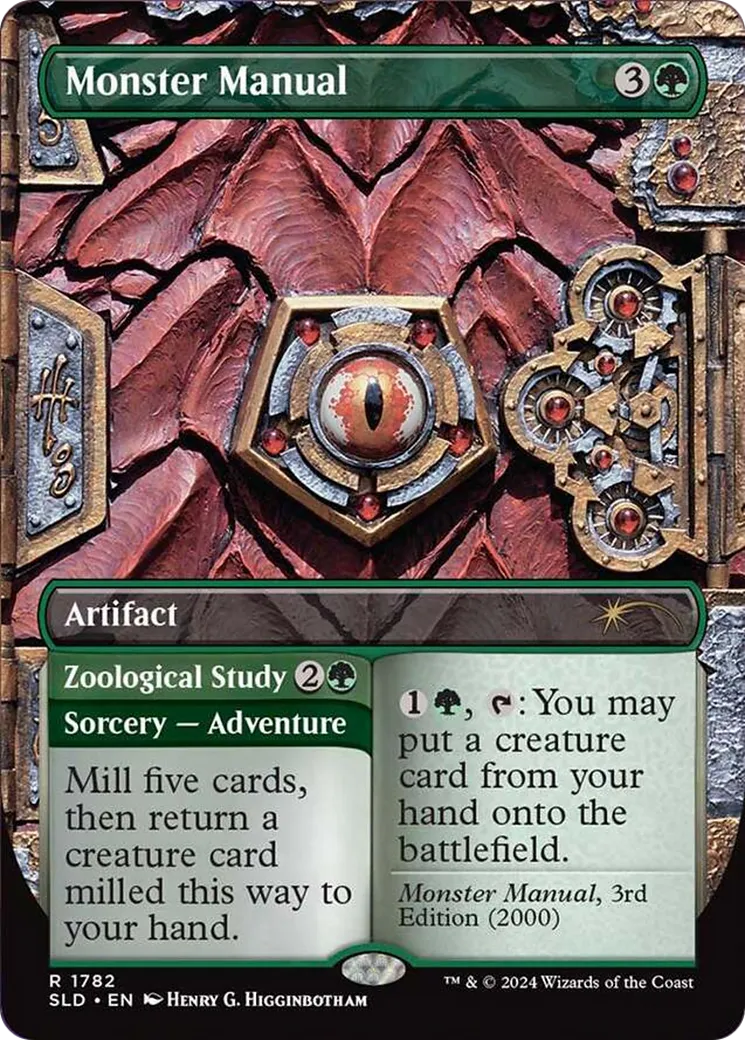 Monster Manual // Zoological Study — Secret Lair Drop — Magic: The Gathering