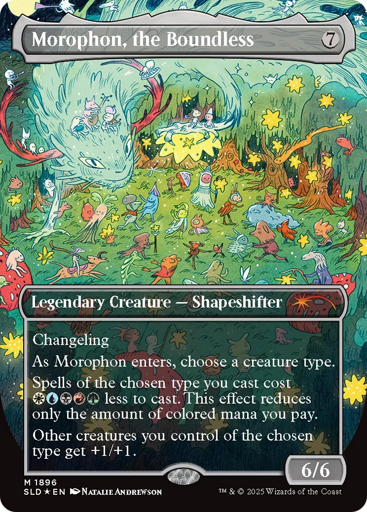 Morophon, the Boundless — Secret Lair Drop — Magic: The Gathering