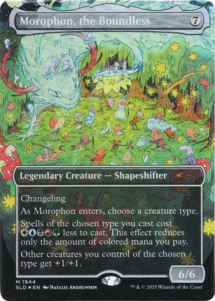 Morophon, the Boundless — Secret Lair Drop — Magic: The Gathering