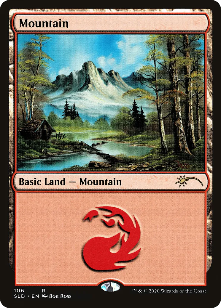 Mountain — Secret Lair Drop — Magic: The Gathering