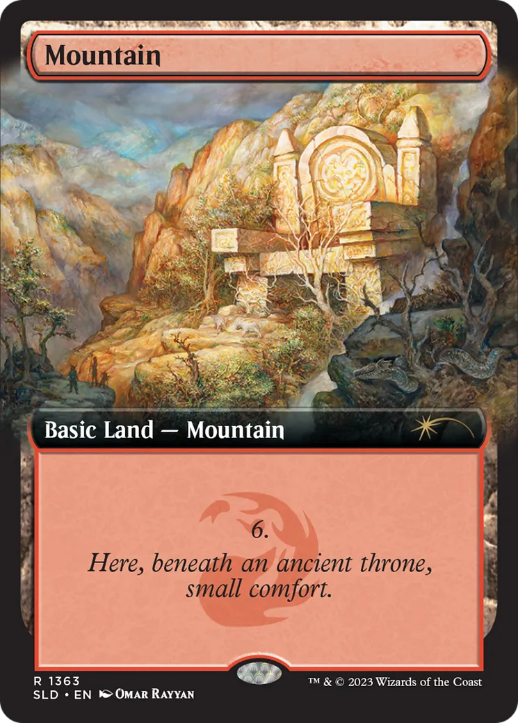 Mountain — Secret Lair Drop — Magic: The Gathering