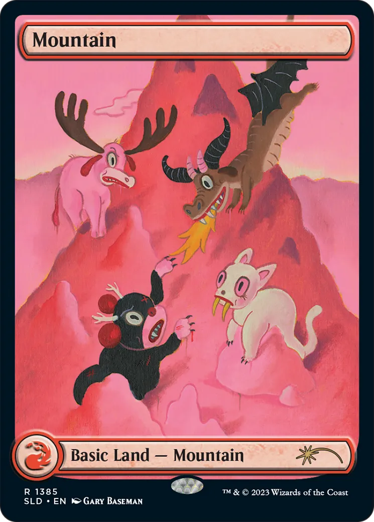 Montagne — Secret Lair Drop — Magic: The Gathering