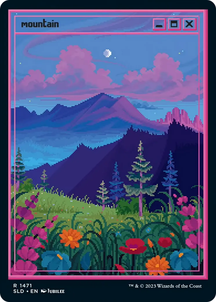 Montagne — Secret Lair Drop — Magic: The Gathering